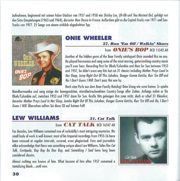 Various - That's What Makes The Jukebox Play (Highlights From Bear Family's Releases: Hillbilly &amp; Rockabilly)