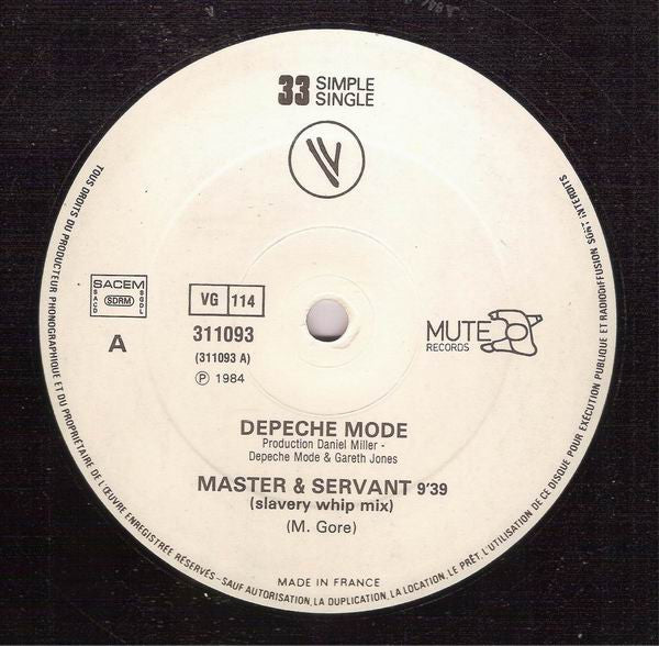 Depeche Mode -Master And Servant (Slavery Whip Mix)