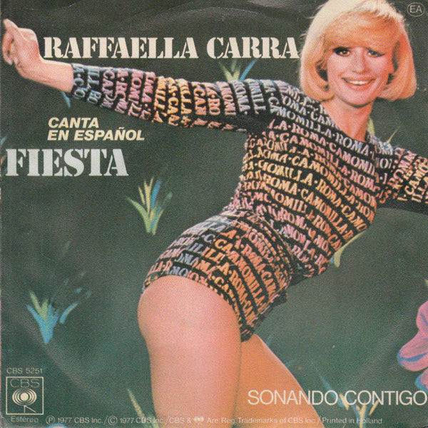 Raffaella Carra* -Fiesta (Raffaella Carra Canta En Español)