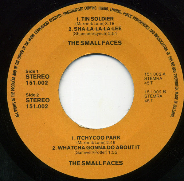 Small Faces -Tin Soldier