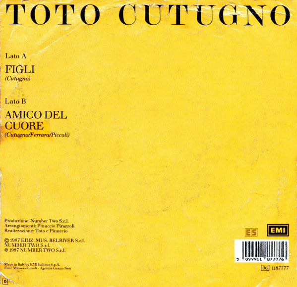 Toto Cutugno -Figli
