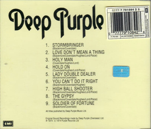 Deep Purple -Stormbringer