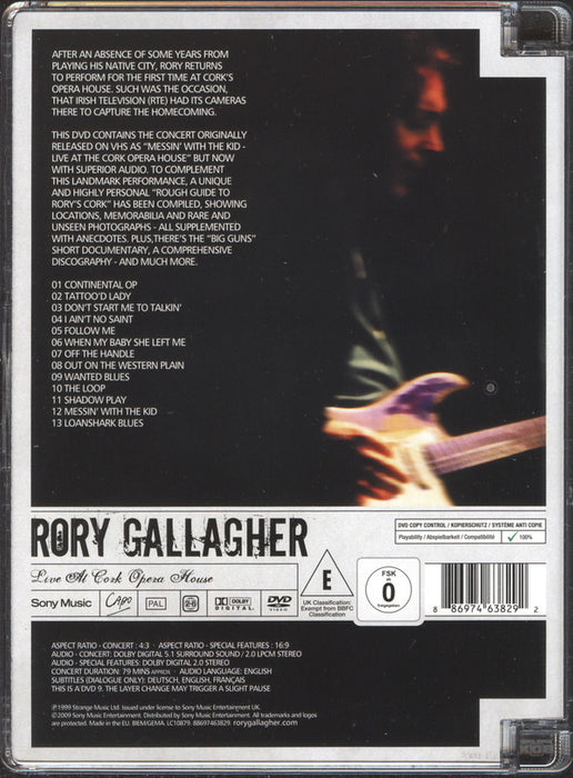 Rory Gallagher -Live At Cork Opera House