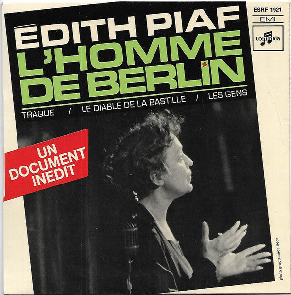 Edith Piaf -L'Homme De Berlin