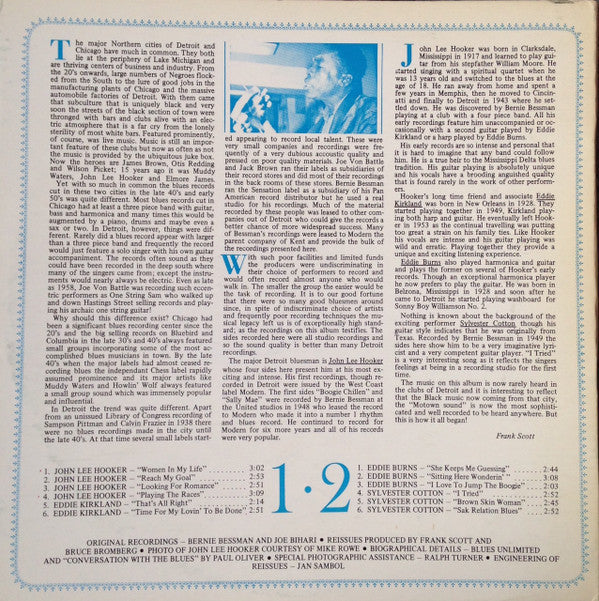 Various - Detroit Blues