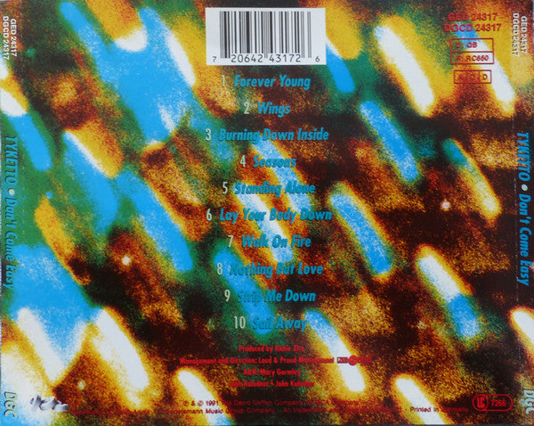 Tyketto -Don't Come Easy