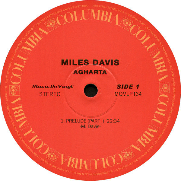 Miles Davis - Agharta
