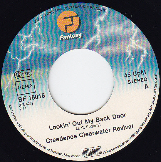 Creedence Clearwater Revival - Lookin' Out My Back Door / Long As I Can See The Light