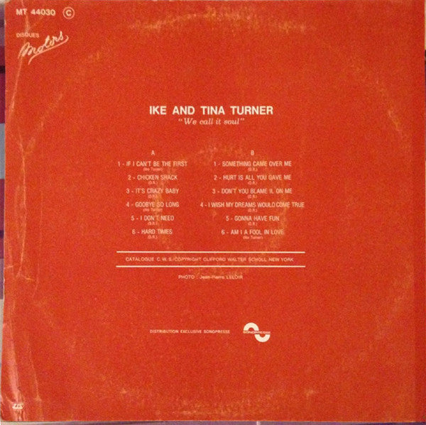 Ike & Tina Turner -We Call It Soul