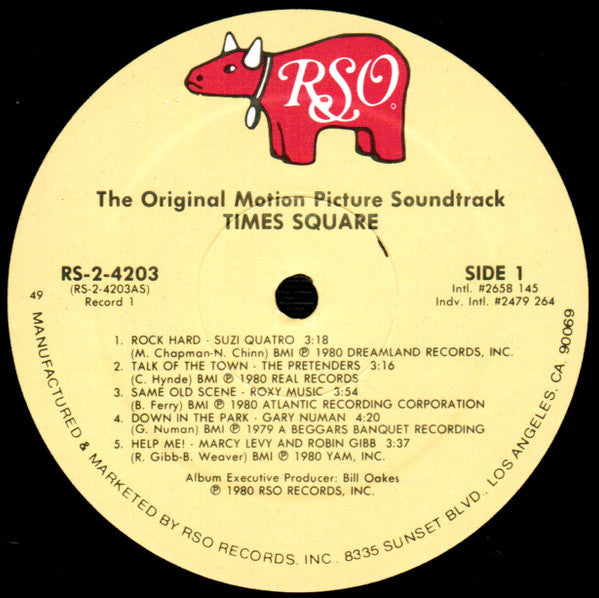 Various -The Original Motion Picture Soundtrack "Times Square"