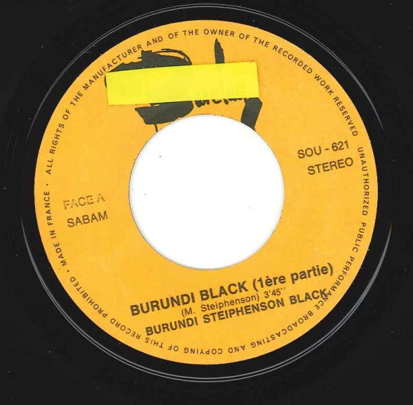 Burundi Steiphenson Black* -Burundi Black