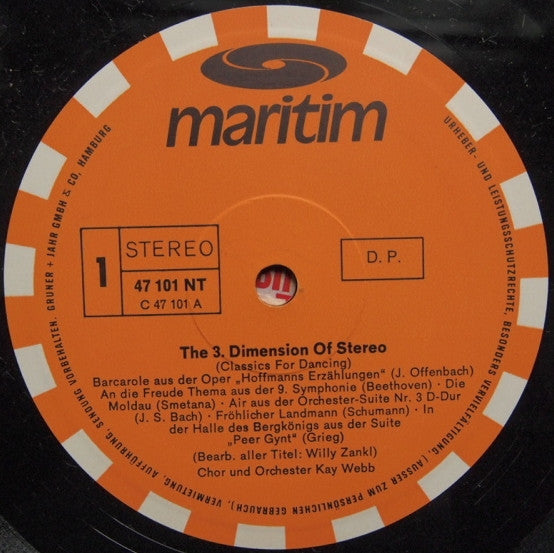 Orchester Kay Webb -The 3rd Dimension Of Stereo