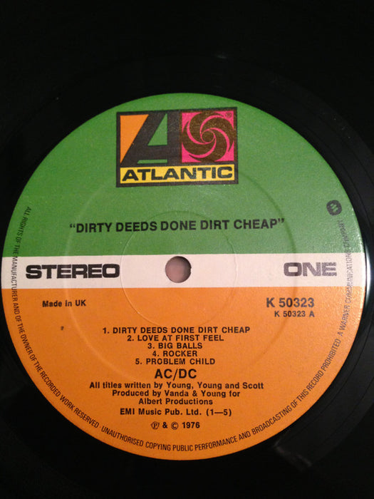 AC/DC -Dirty Deeds Done Dirt Cheap