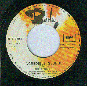 The Pebbles -Incredible George
