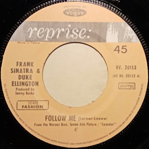 Frank Sinatra &amp; Duke Ellington - Follow Me / All I Need Is The Girl