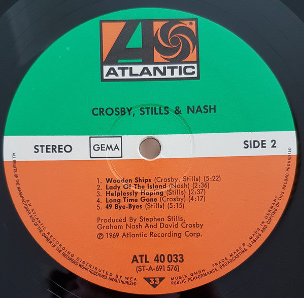 Crosby, Stills & Nash -Crosby, Stills & Nash