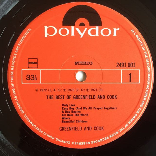 Greenfield And Cook* -The Best Of