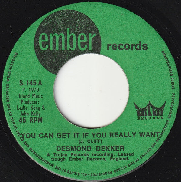 Desmond Dekker -You Can Get It If You Really Want