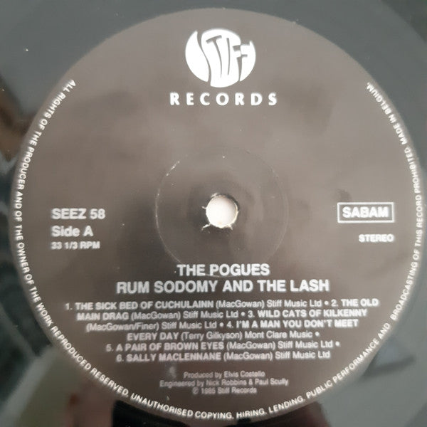 The Pogues -Rum Sodomy & The Lash