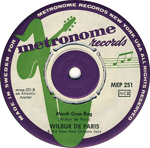 Wilbur De Paris And His New New Orleans Jazz - Wilbur De Paris And His New New Orleans Jazz (Vol. 2)