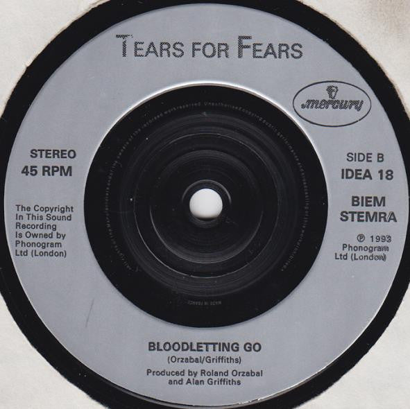 Tears For Fears -Break It Down Again