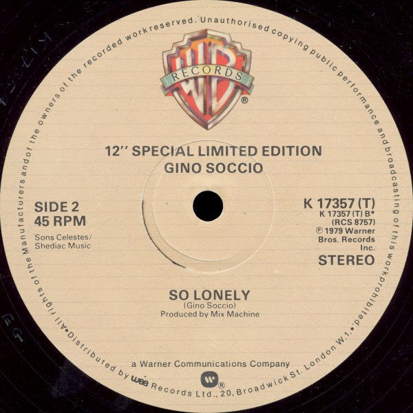 Gino Soccio -Dancer
