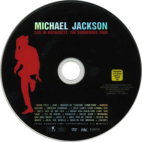 Michael Jackson -Live In Bucharest: The Dangerous Tour