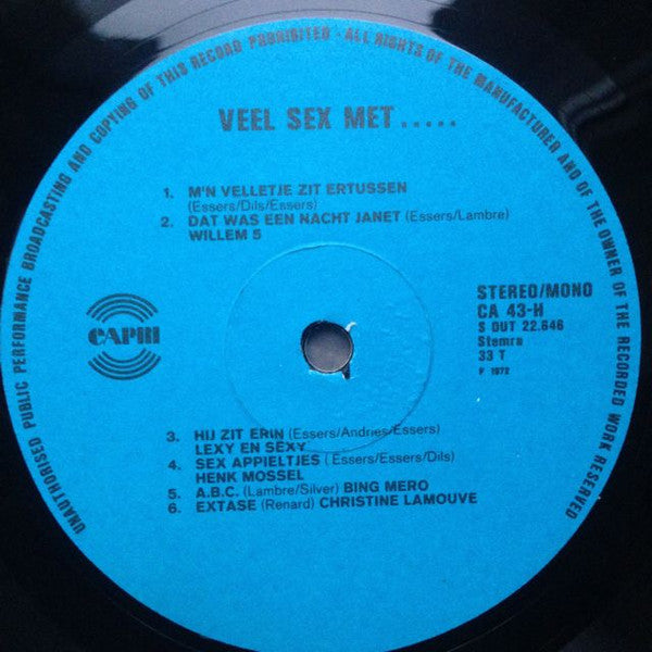 Various -Veel Sex Met...