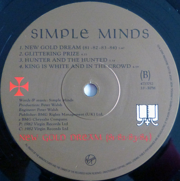 Simple Minds - New Gold Dream (81-82-83-84)