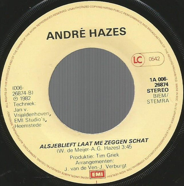 André Hazes - Amor, Amor, Amor
