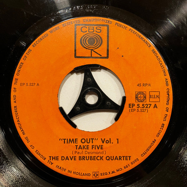 The Dave Brubeck Quartet - Time Out, Vol. 1