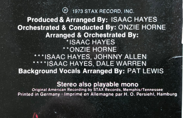 Isaac Hayes -Live At The Sahara Tahoe