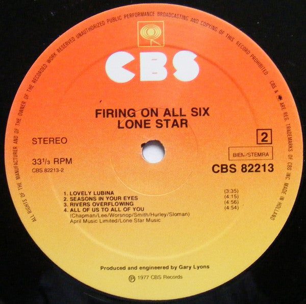 Lone Star (2) -Firing On All Six