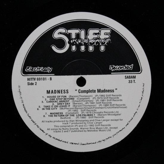 Madness -Complete Madness