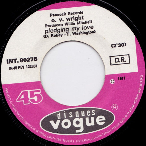 O.V. Wright -A Nickel And A Nail