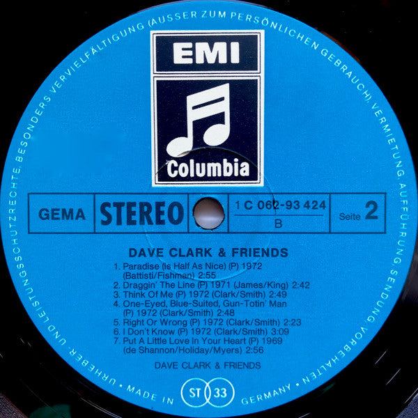 Dave Clark -Dave Clark & Friends