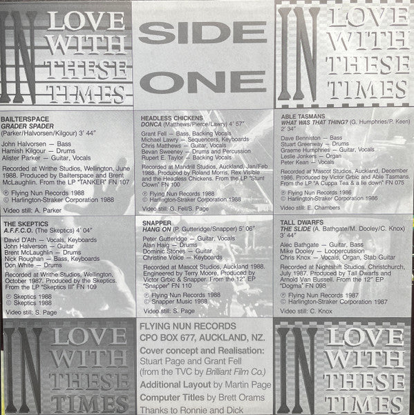 Various - In Love With These Times