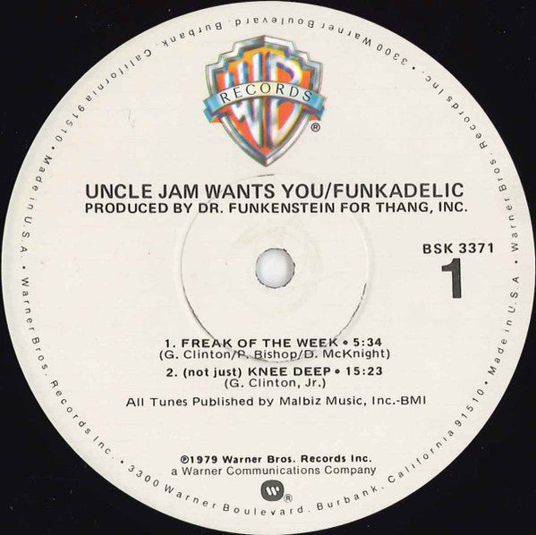 Funkadelic -Uncle Jam Wants You