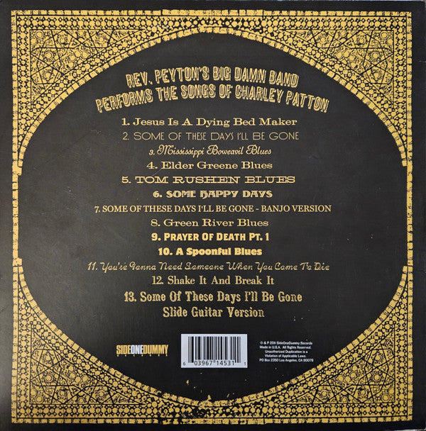 The Reverend Peyton's Big Damn Band -Peyton On Patton