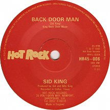 Sid King -Back Door Man