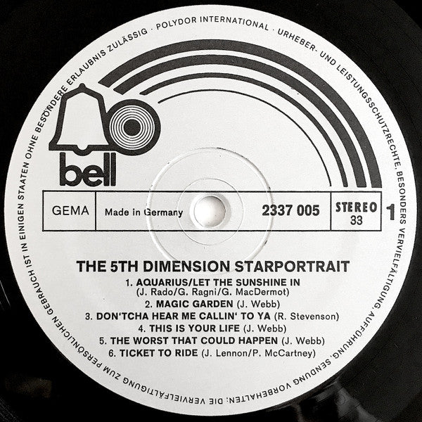The 5th Dimension* -Starportrait