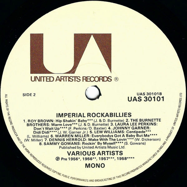 Various - Imperial Rockabillies