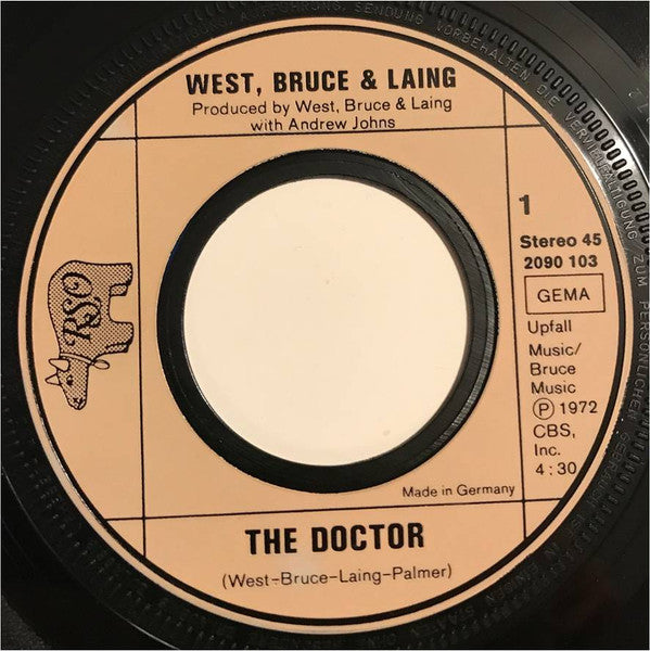West, Bruce & Laing -The Doctor