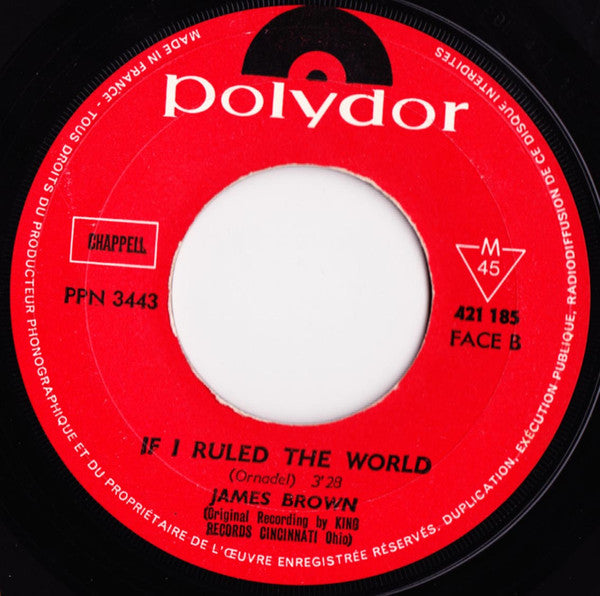 James Brown -I Got The Feelin' / If I Ruled The World