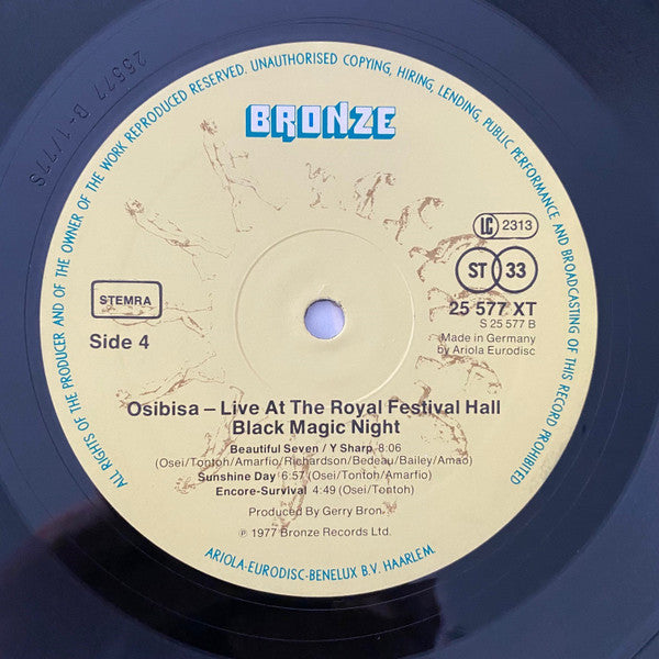 Osibisa - Black Magic Night