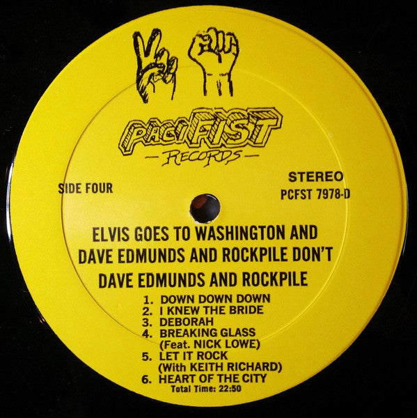 Elvis Costello And The Attractions* / Dave Edmunds And Rockpile* -Elvis Goes To Washington And Dave Edmunds And Rockpile Don't