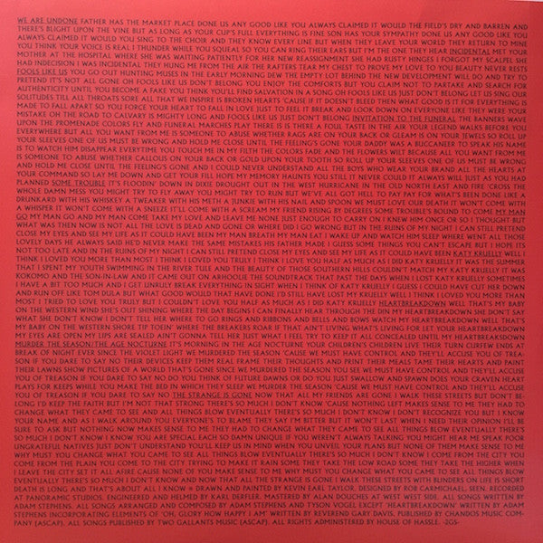 Two Gallants -We Are Undone