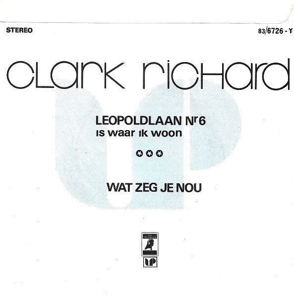 Clark Richard -Leopoldlaan Nr 6 Is Waar Ik Woon