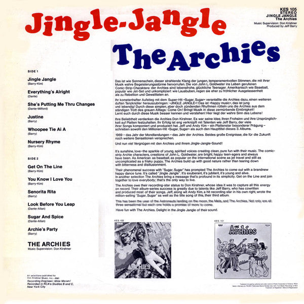 The Archies -Jingle Jangle