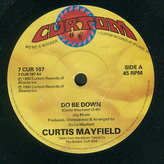 Curtis Mayfield -Do Be Down